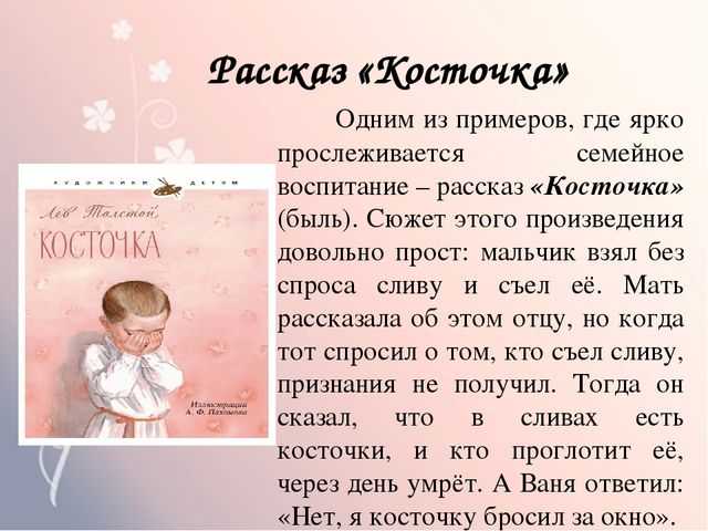 Рассказ про сливовую косточку