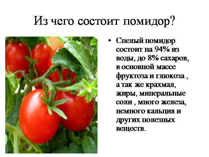 Сказка о помидоре