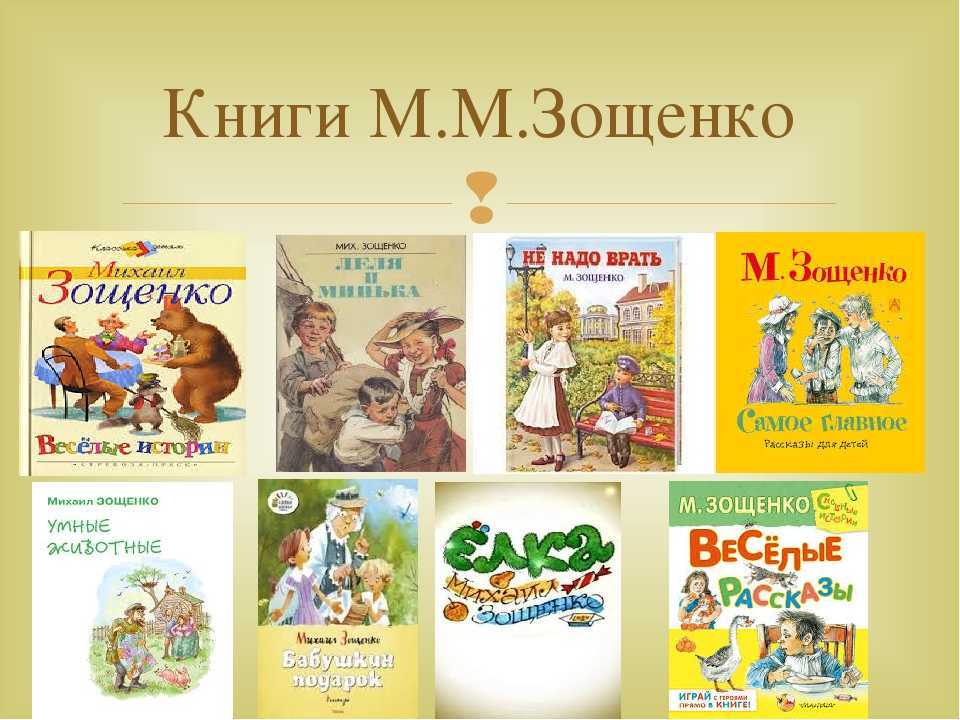 Викторина по рассказам зощенко для детей