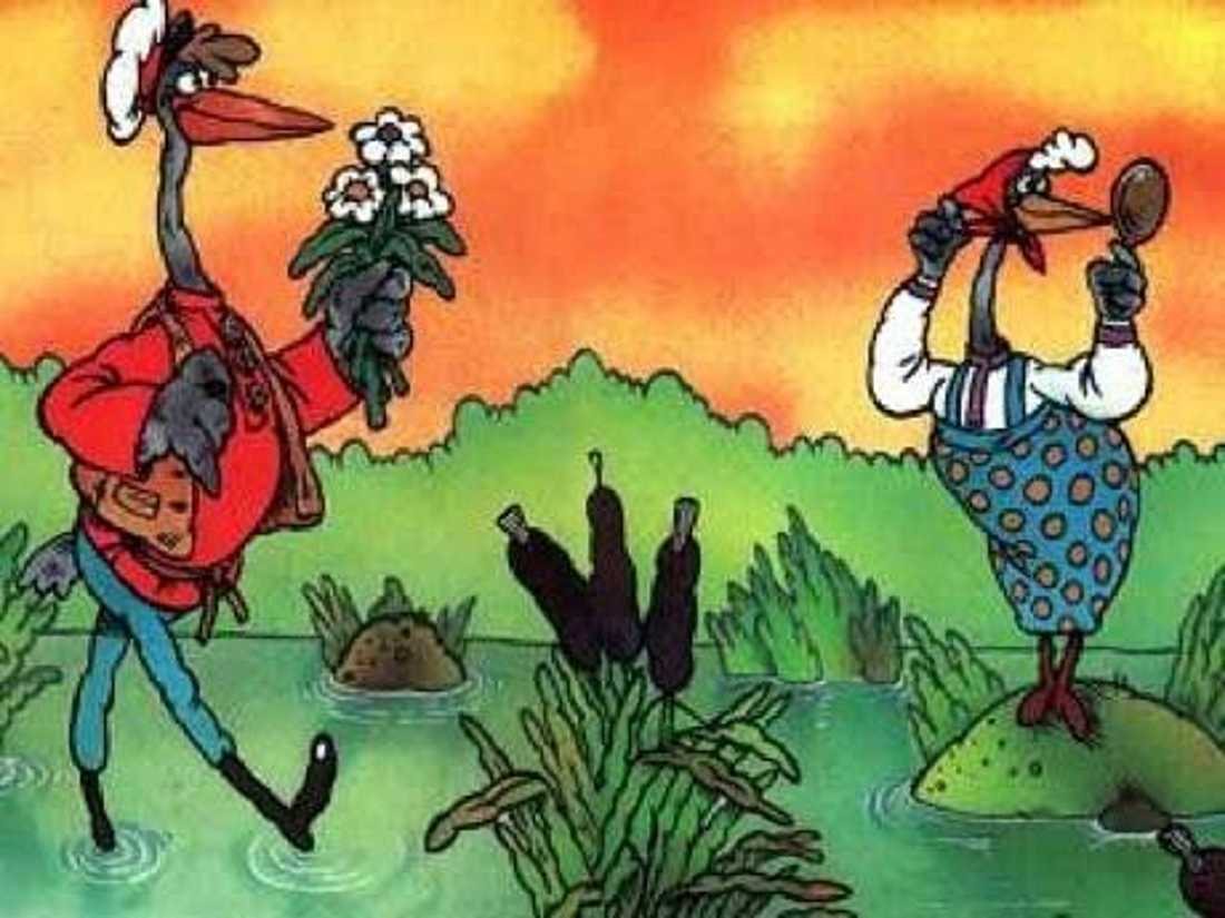 Основная идея сказки журавль и цапля. анализ сказки журавль и цапля. народная сказка журавль и цапля