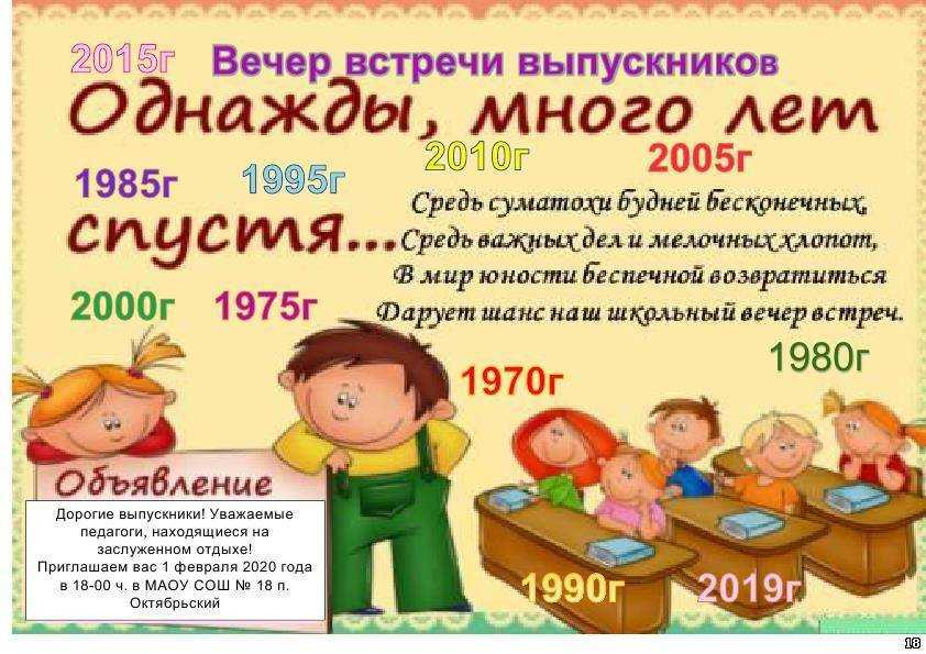 Встреча выпускников - накопилочка идей для праздников и вечеринок... - страна мам