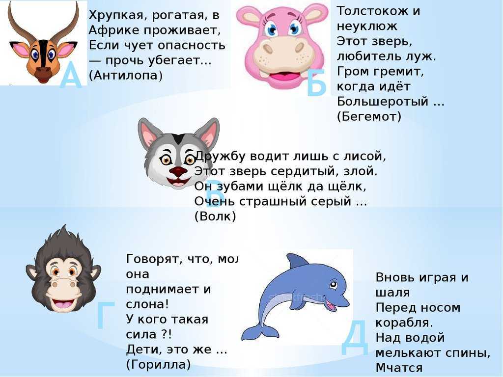 Загадки, придуманные детьми - для 1-3 классов