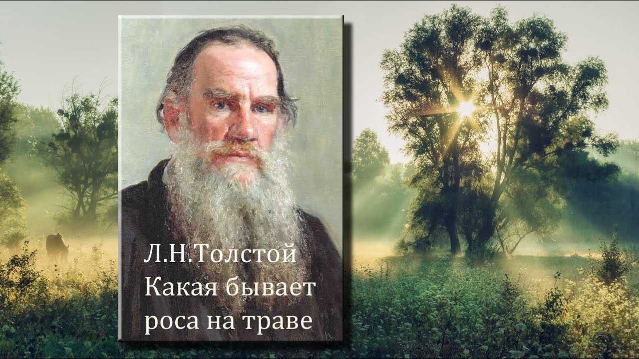 Какая бывает роса на траве. (описание) л.н.толстой помазан и.п., методист моу «имц «развитие» — презентация