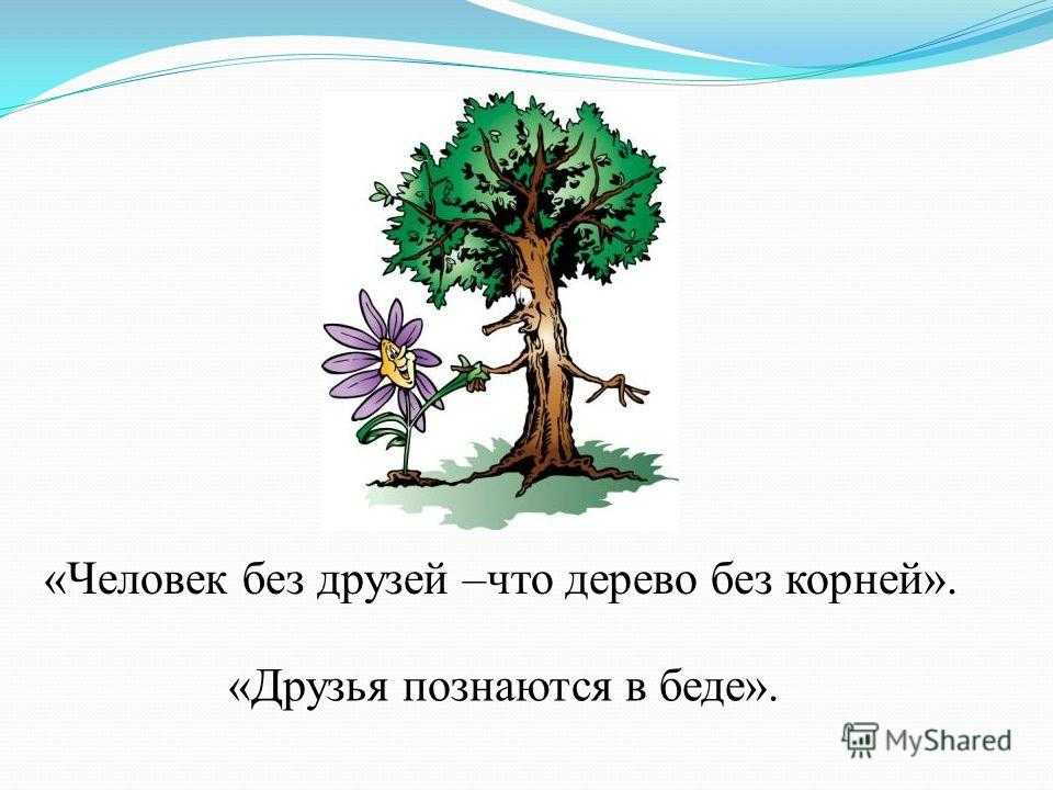 Люди без друзей, как вы живете? рассказ на пословицу «человек без друзей, что дерево без корней без дружбы что дерево без корня.