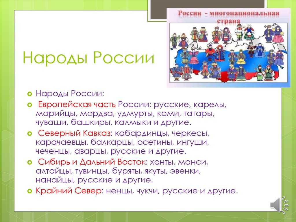 Классный час «россия — многонациональное государство», 4 класс