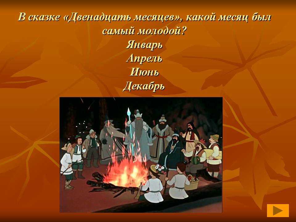 Читательский дневник «двенадцать месяцев» самуила маршака