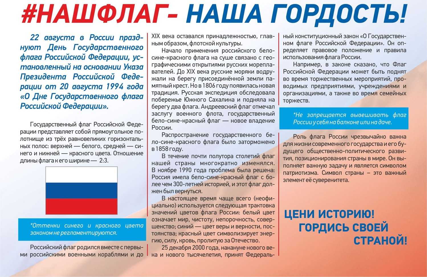 Викторина день государственного флага российской федерации (с ответами) презентация, доклад, проект