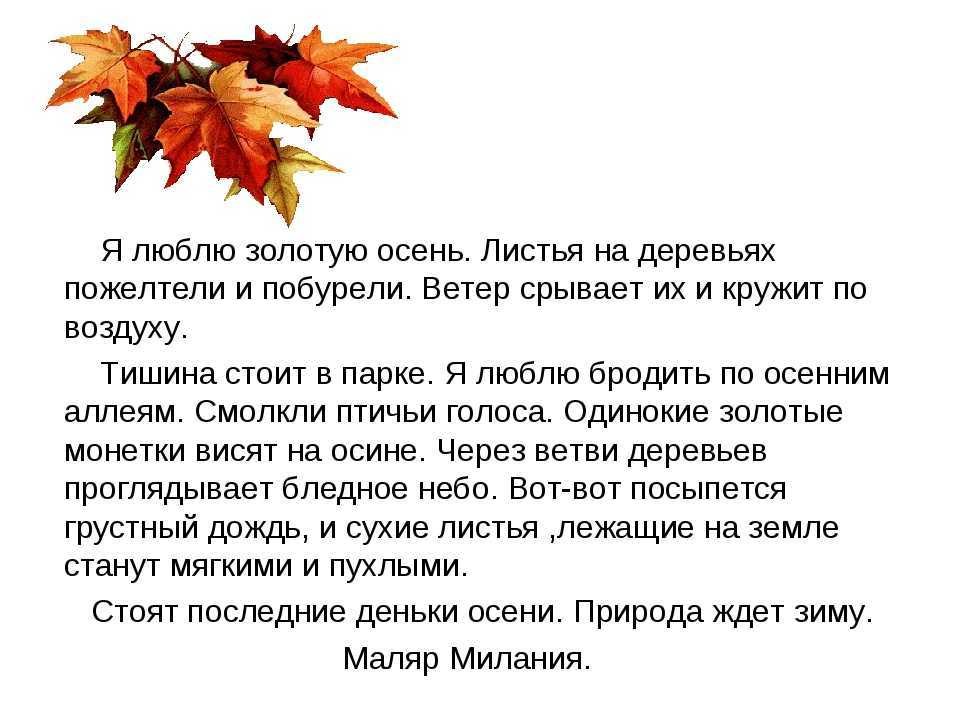Красивые стихи про золотую осень