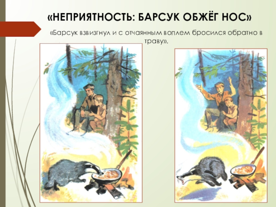 Паустовский. барсучий нос