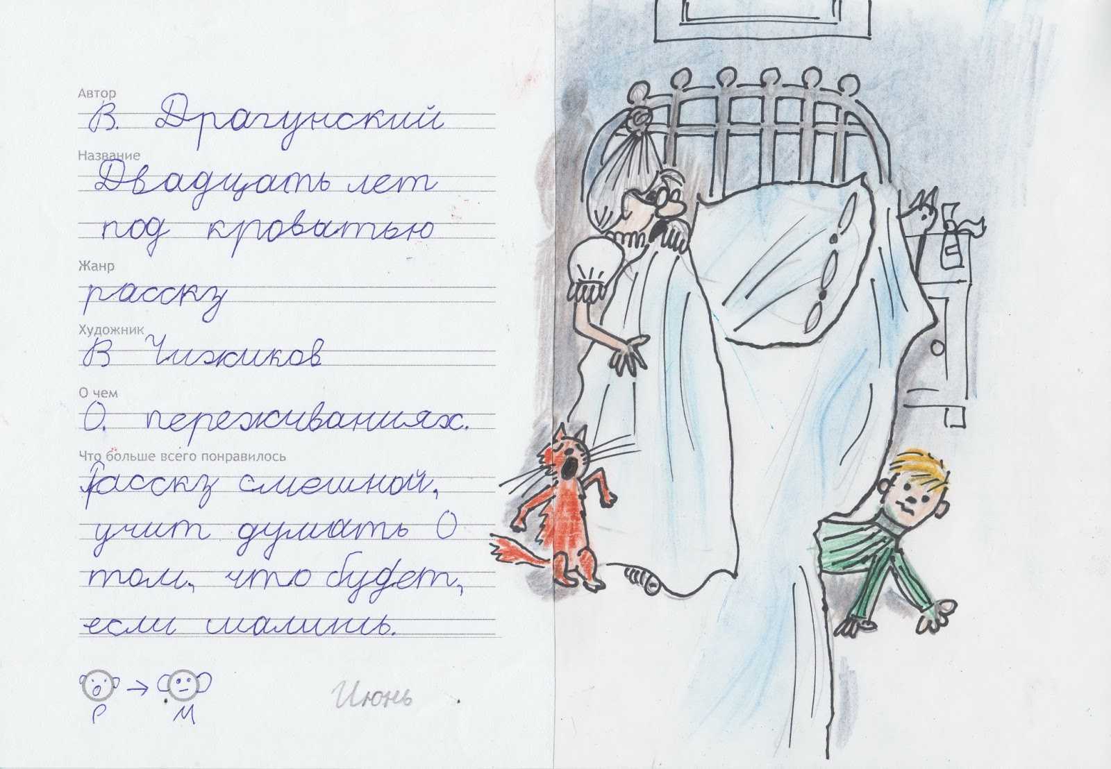 Сказка "по щучьему веленью": советы по составлению читательского дневника