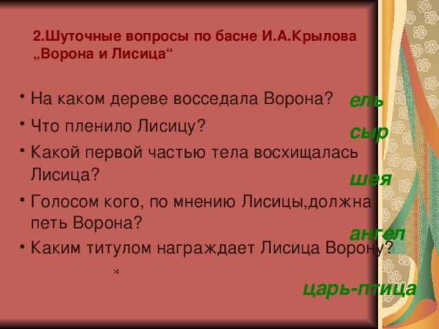 Почему басни и. а. крылова не теряют своей актуальности (2)