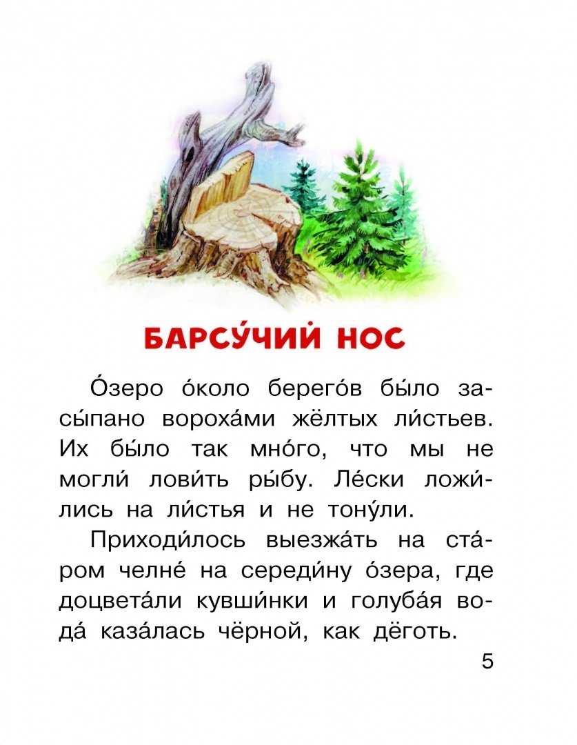 Барсучий нос — рассказ к.г. паустовского
