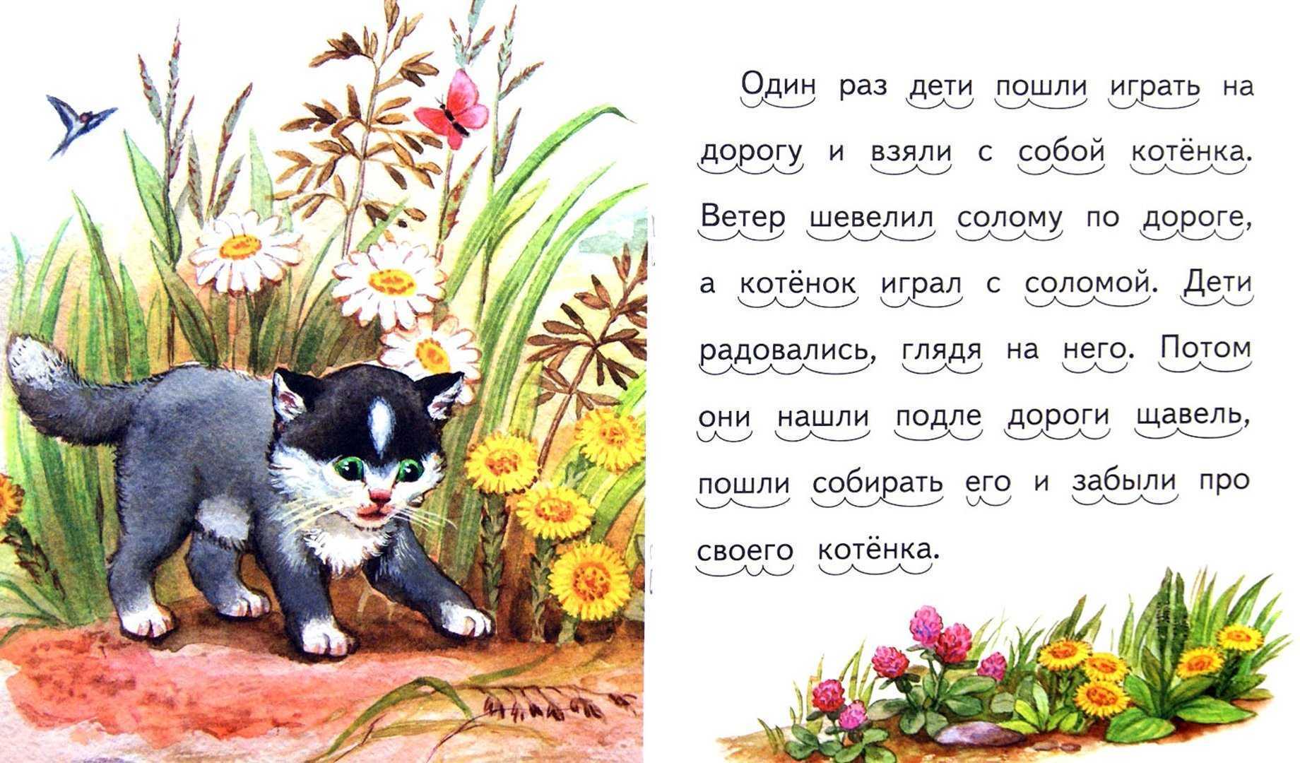 Анализ рассказа «котёнок» (л.н. толстой)