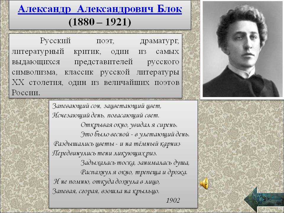 1.1 городской цикл стихотворений в дооктябрьском творчестве а. блока. своеобразие патриотической лирики а. блока - дипломная работа