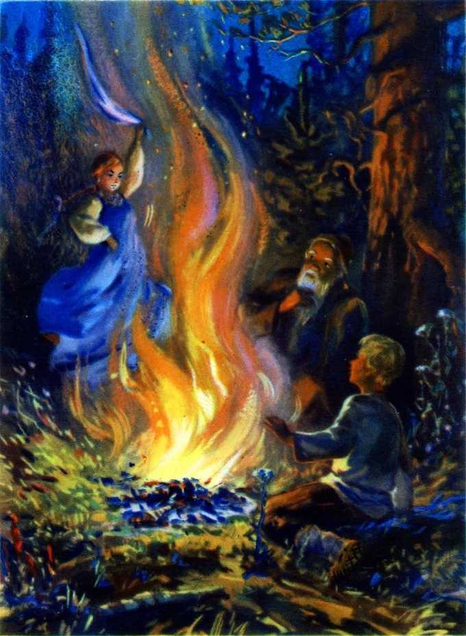 Огневушка-поскакушка / п.п. бажов - читать онлайн, скачать, печатать текст
