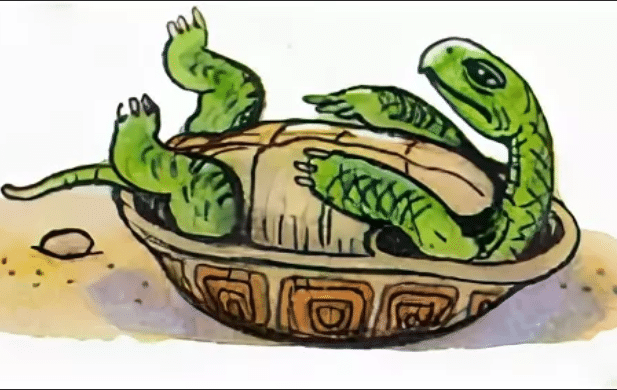 Читать сказку черепаха. Пляцковский сказка о перевернутой черепахе. Иллюстрации к сказке о перевернутой черепахе м Пляцковского. Сказка о перевернутой черепахе.