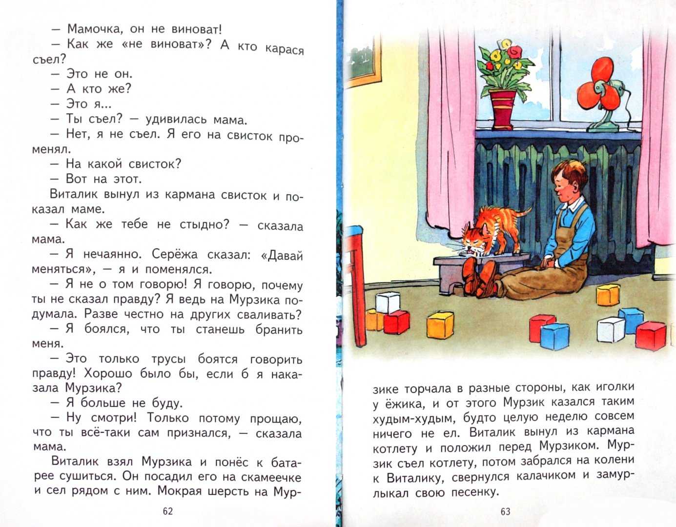 «живая шляпа» — пересказ рассказа н.н. носова для читательского дневника