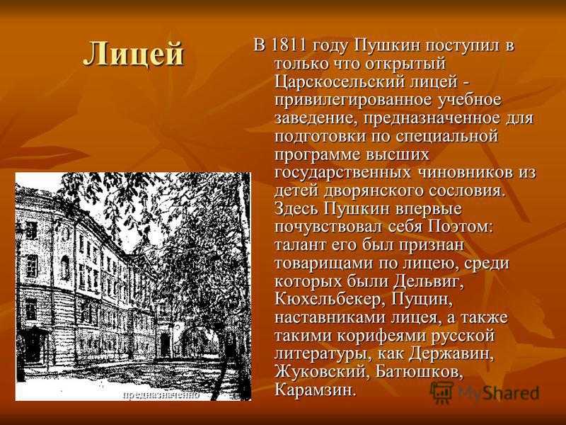«сплотил политическую и творческую элиту»: какую роль в истории россии сыграл царскосельский лицей — рт на русском