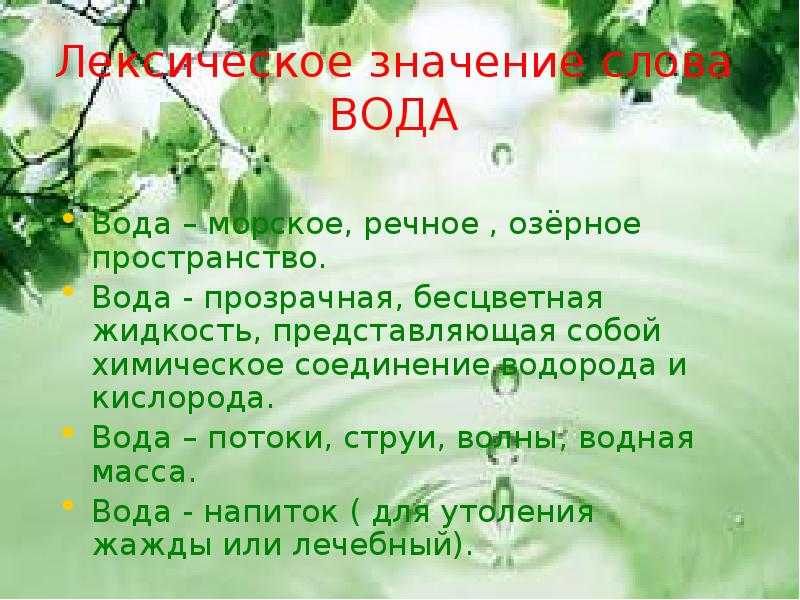 Проект по русскому языку рассказ о слове. 3 класс