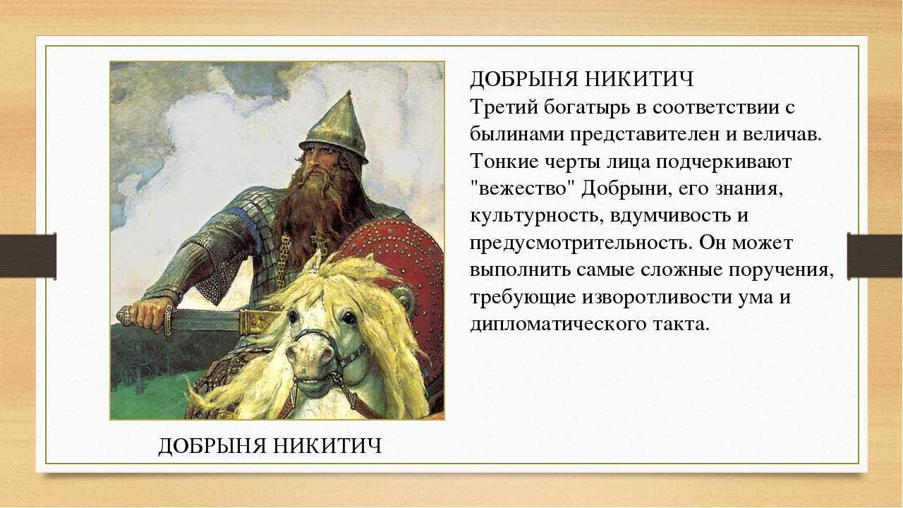 Добрыня и змей. | былины