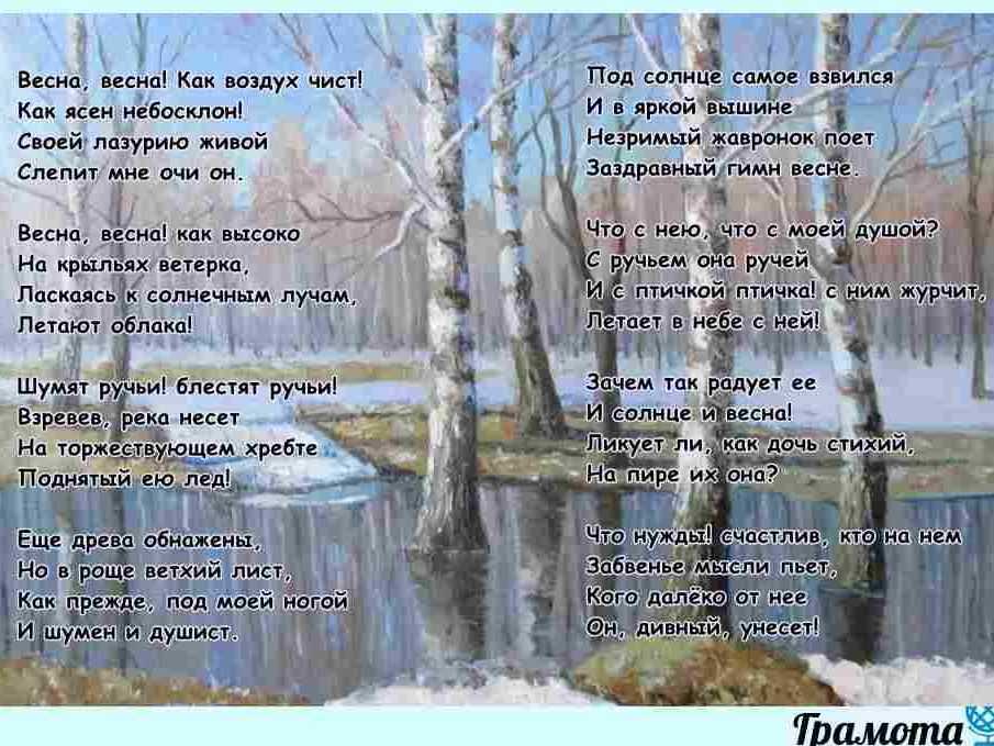 «осень» анализ стихотворения пушкина по плану и кратко