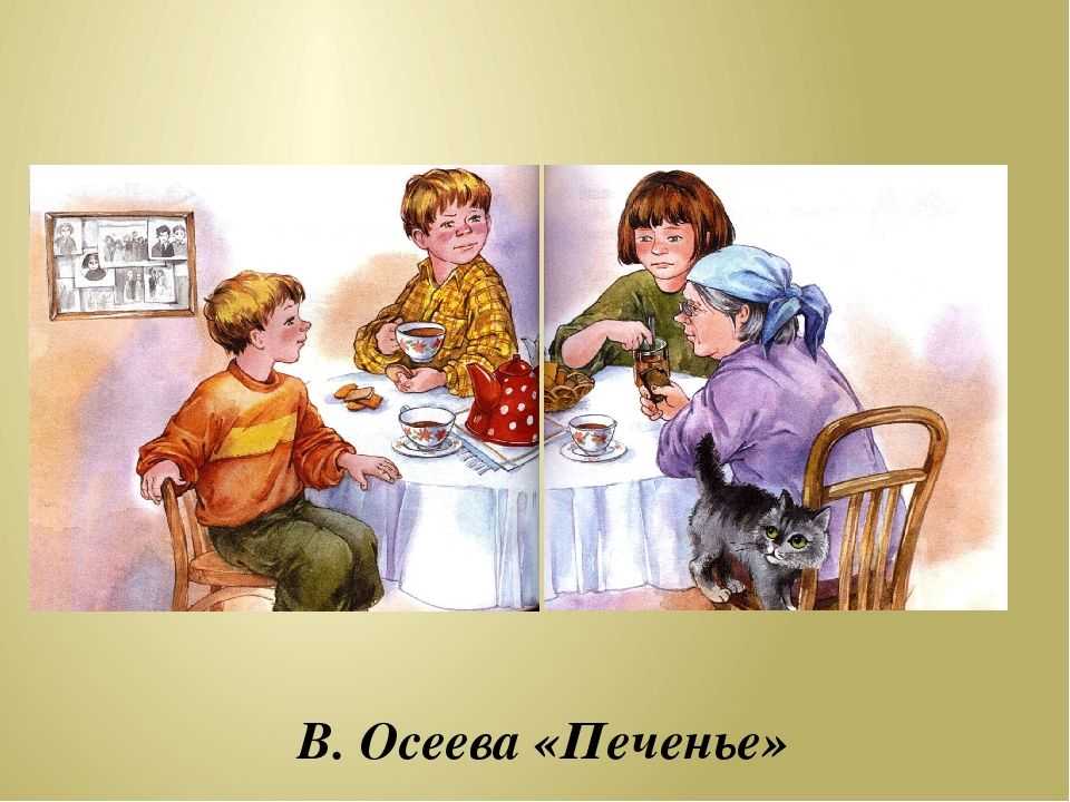 В а осеева печенье. нод по ознакомлению с художественной литературой. чтение рассказа в. осеевой «печенье. другие пересказы и отзывы для читательского дневника