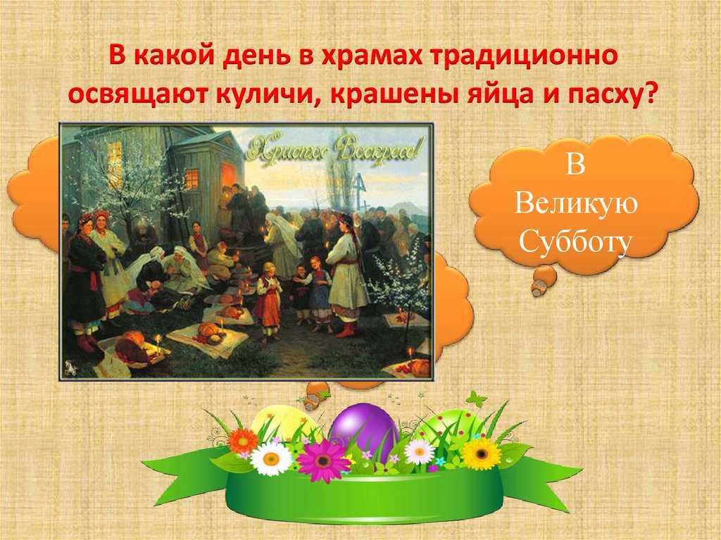 Особенности богослужения святой пасхи