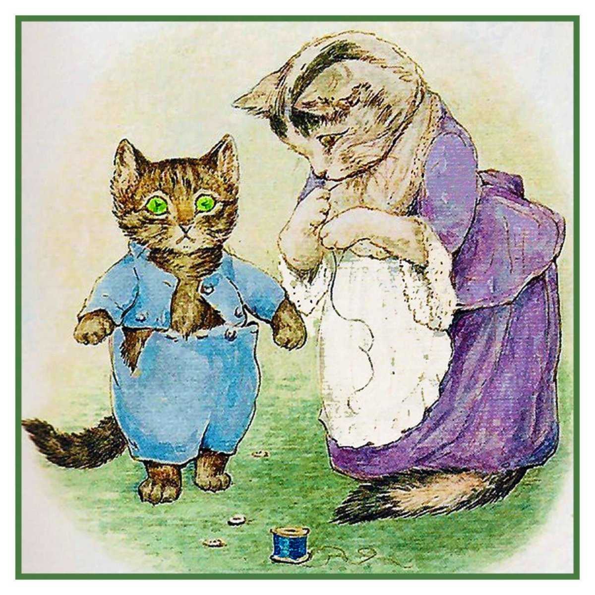 Сказка про послушного котенка