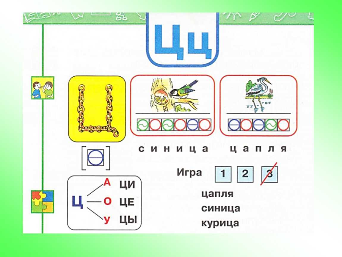 Конспект урока в 1 классе по обучению грамоте «буква ц, звук [ц]»